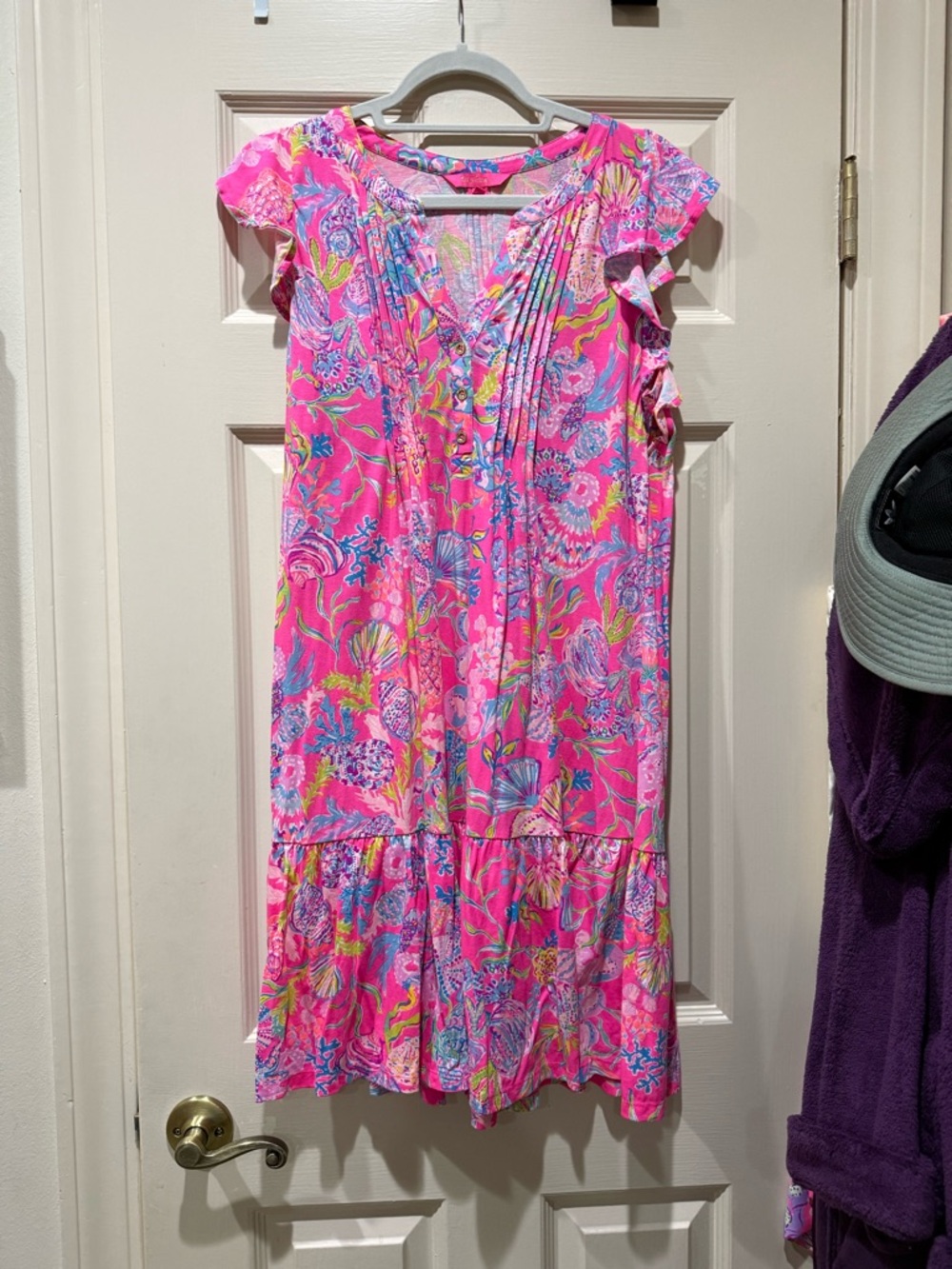 Lilly Pulitzer Pink Multicolor Floral Dress